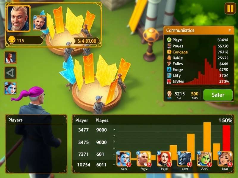 Cumin Champion League gameplay screenshot showing strategy elements