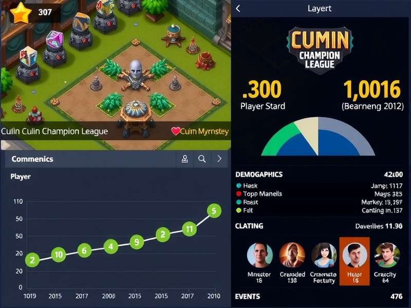 Cumin Champion League player statistics and demographics chart
